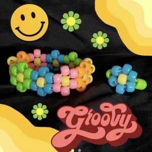 Groovy Kandi Bracelet and Ring set